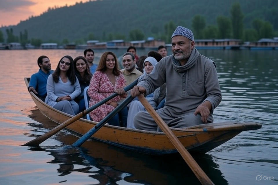 Shikara Ride on Dal Lake